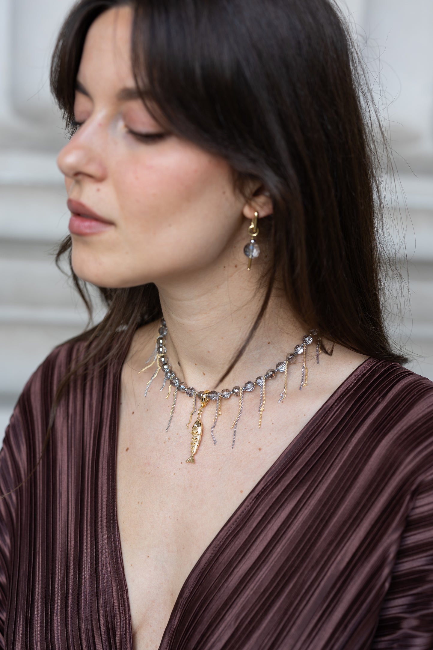 WAVY TAIL necklace