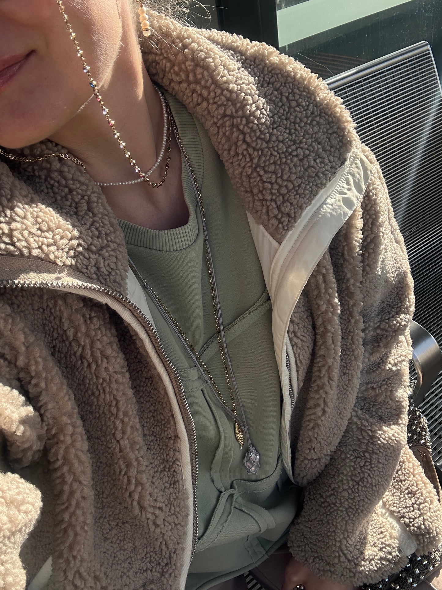 CAGE SILVER necklace