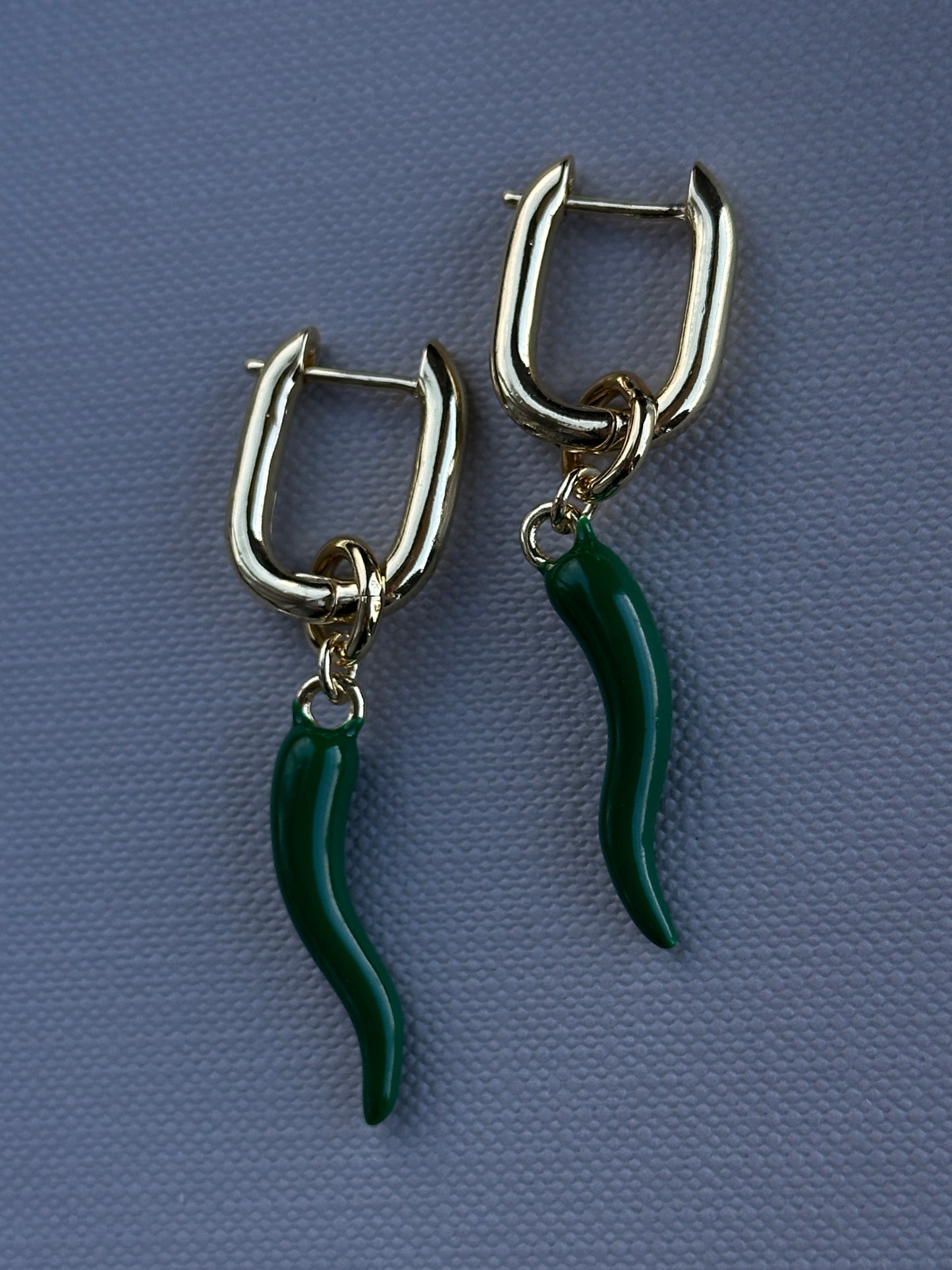 CHILI GREEN earrings