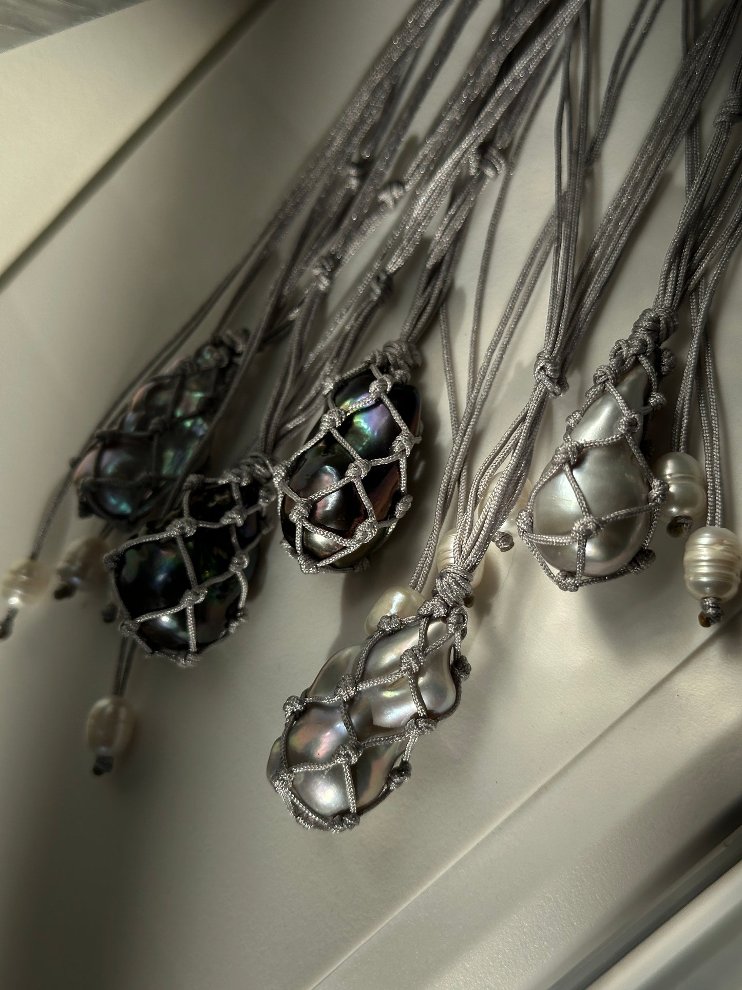 CAGE SILVER necklace