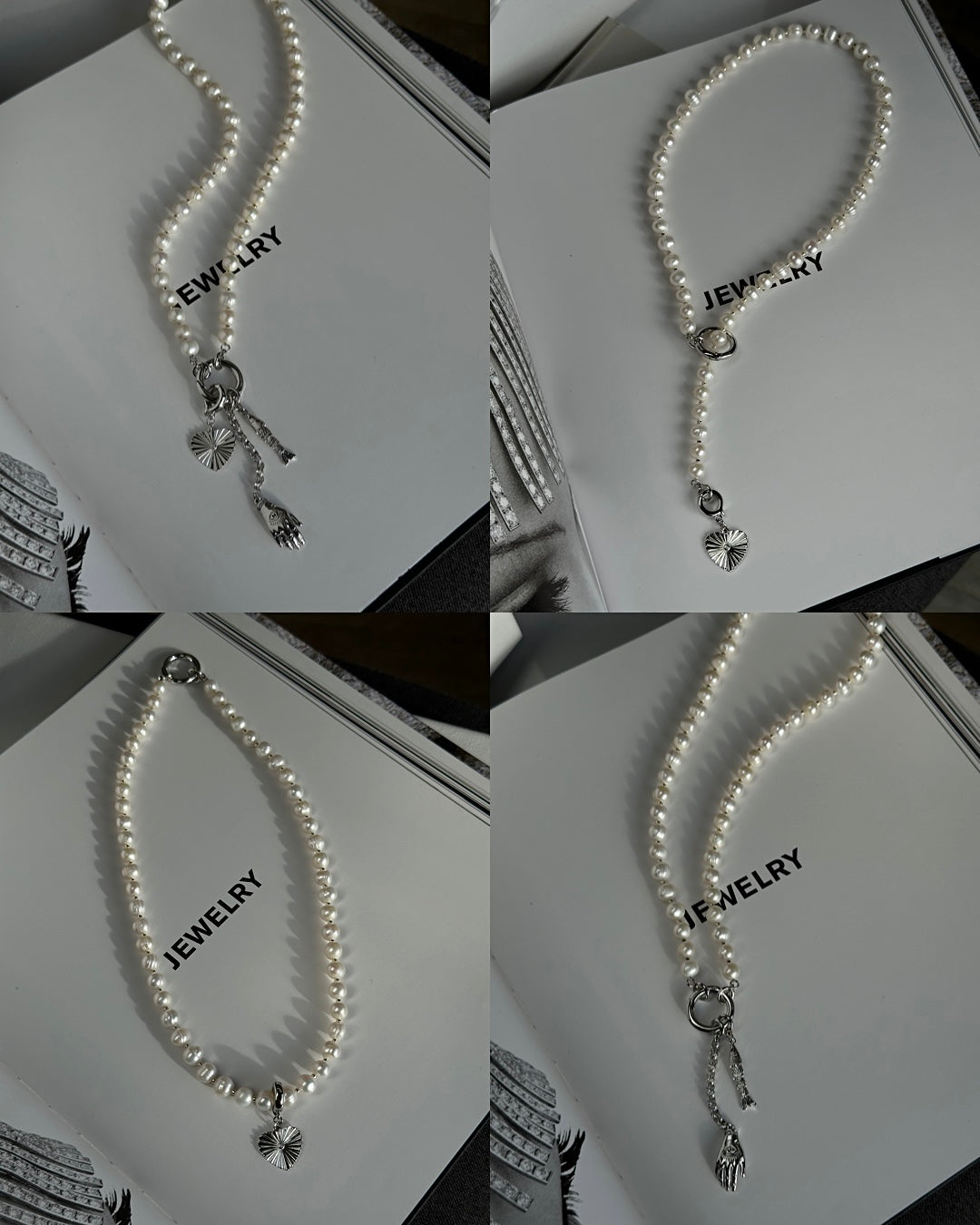 PEARLS&CHARMS necklace