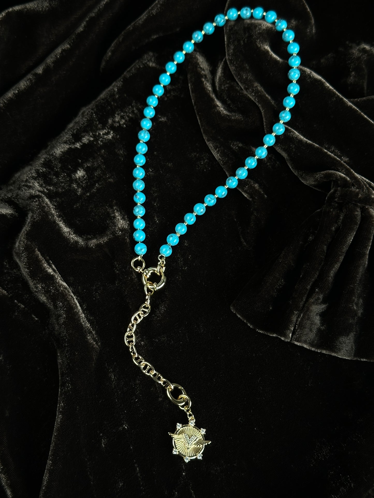 BLUE WING necklace