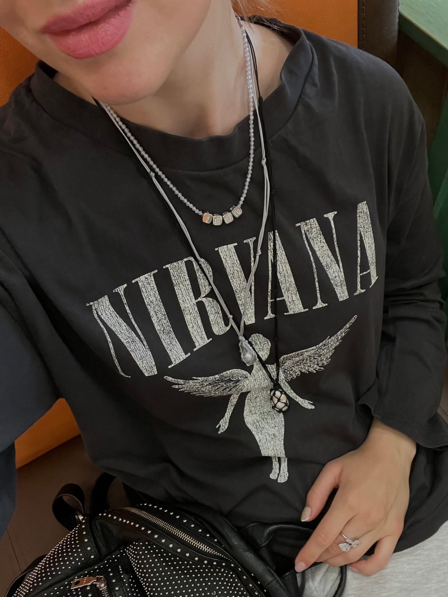 CAGE SILVER necklace