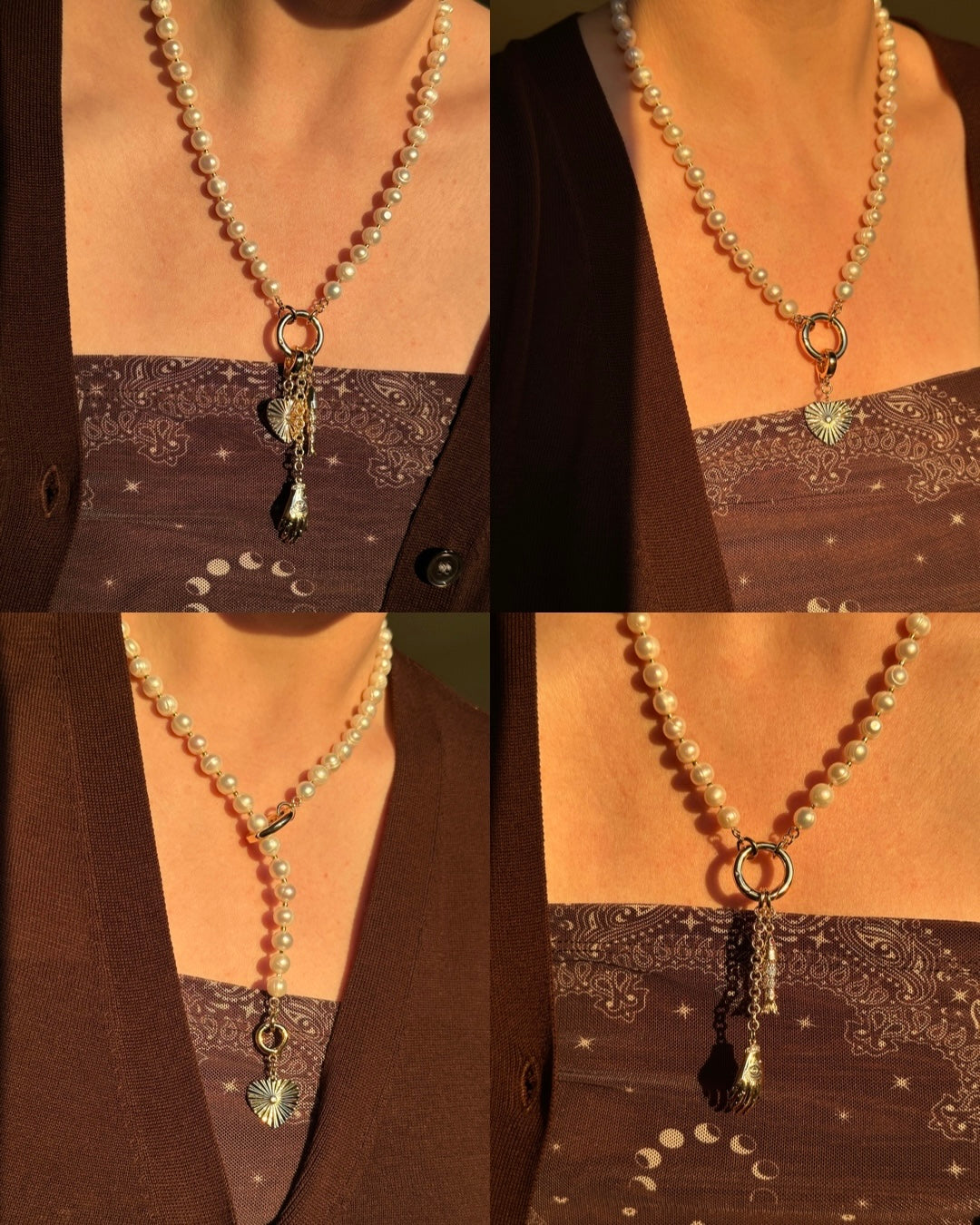 PEARLS&CHARMS necklace