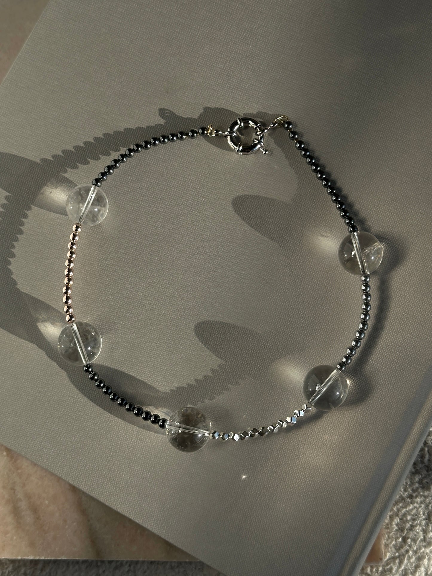 METALLIC BUBBLE necklace