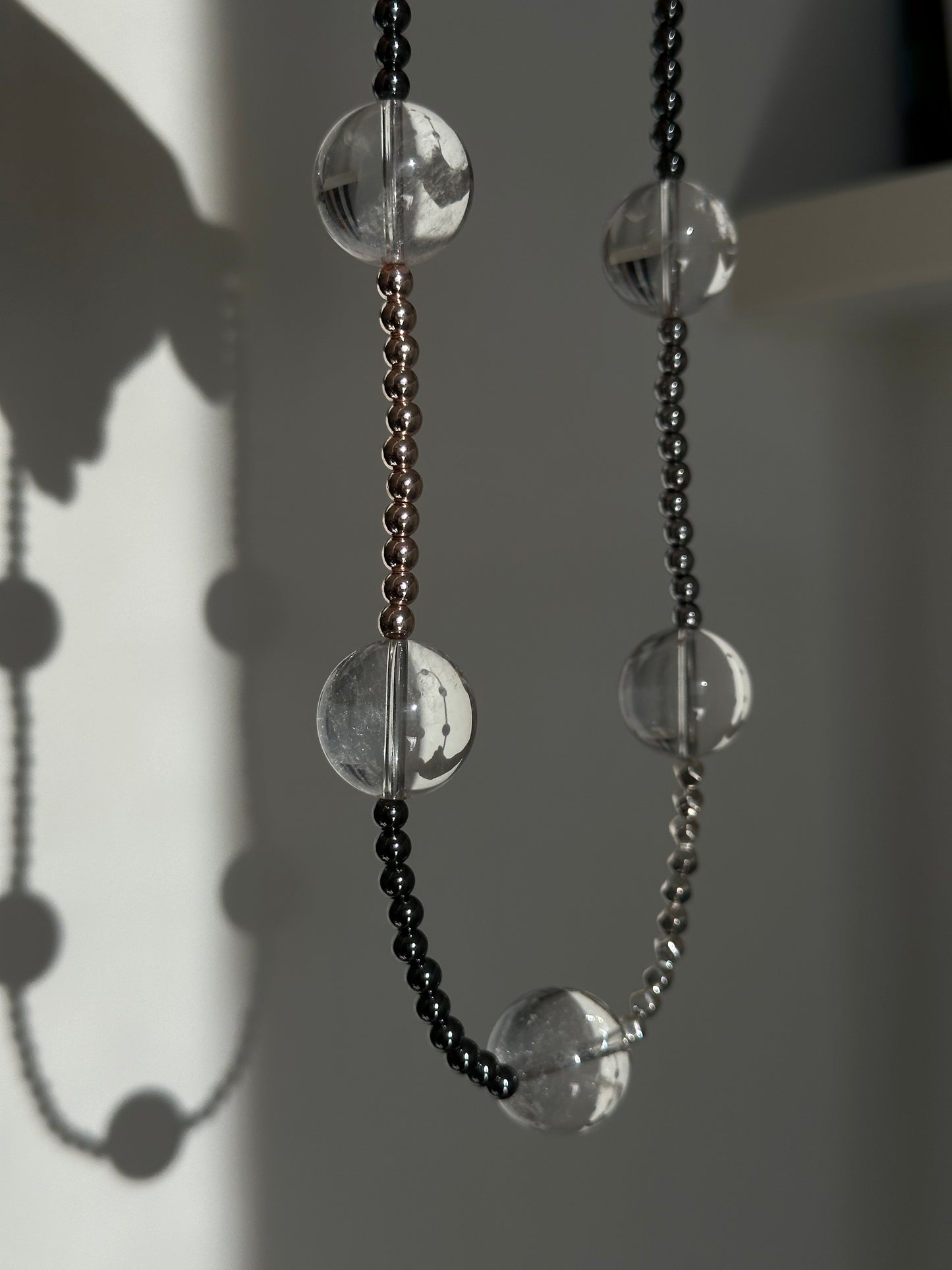 METALLIC BUBBLE necklace