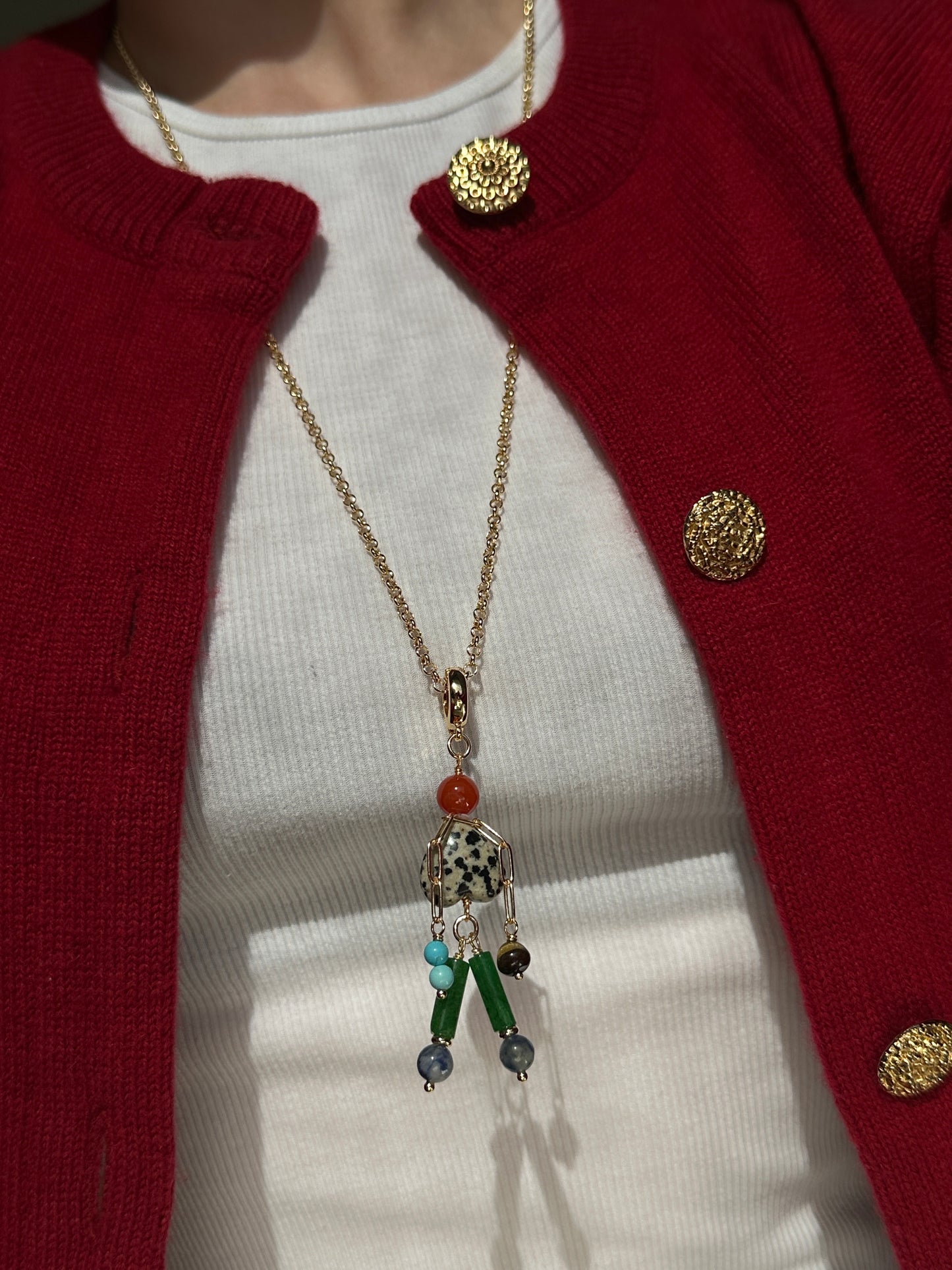 SPECKLE MAN necklace