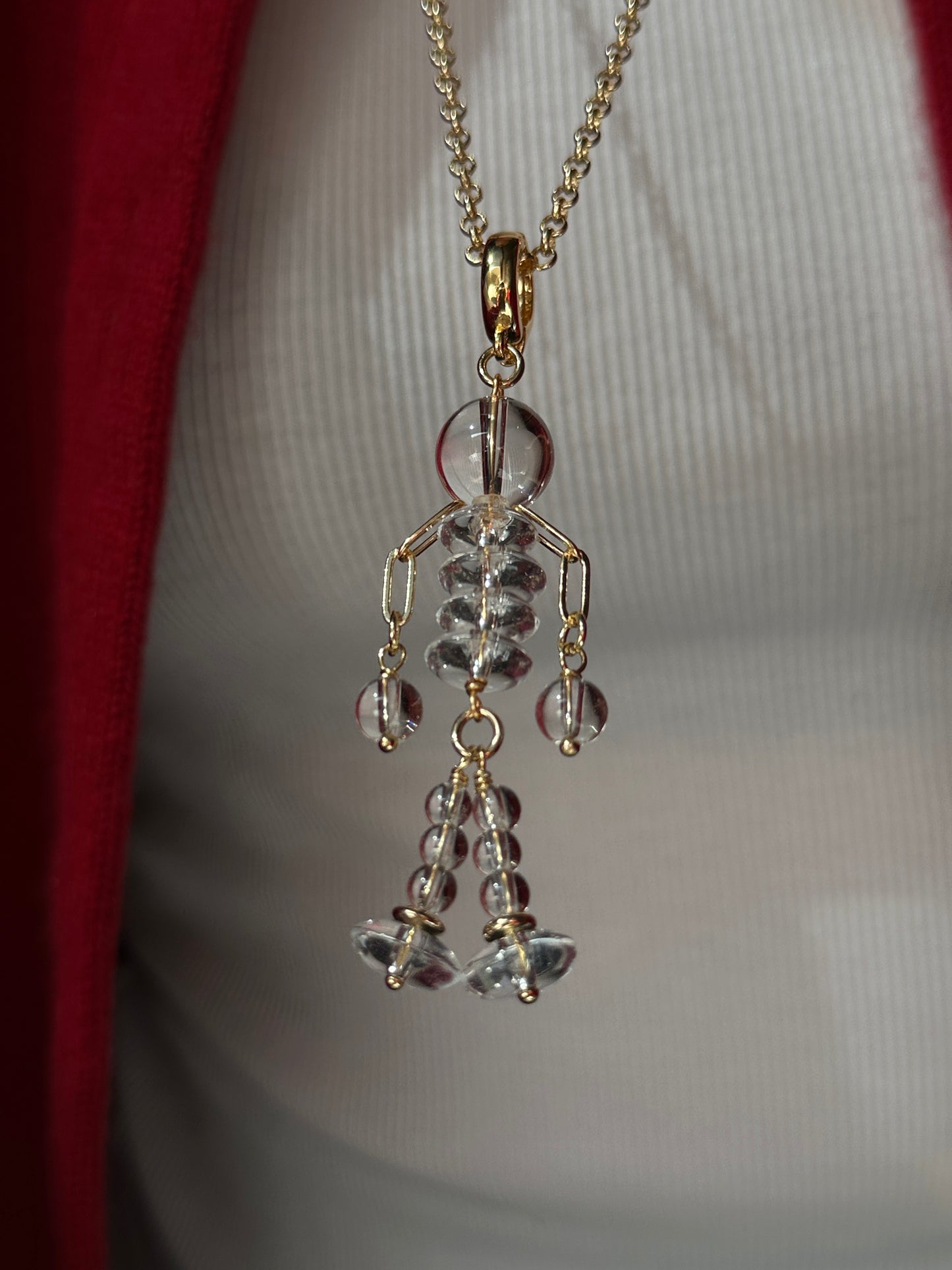 CRYSTAL MAN necklace