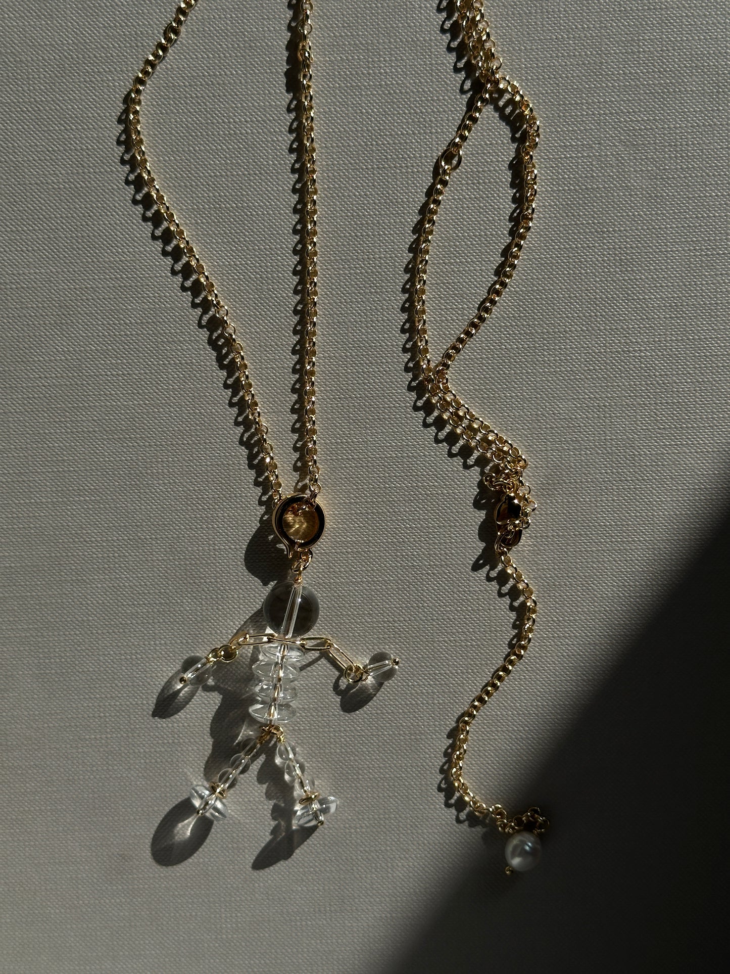 CRYSTAL MAN necklace
