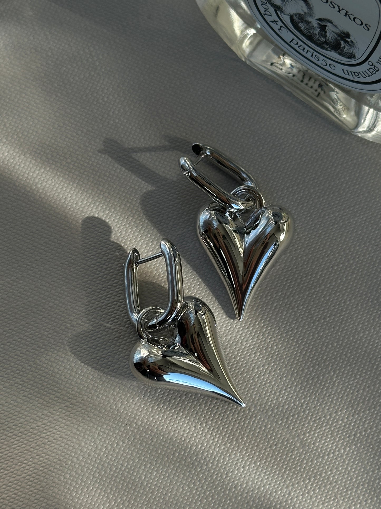 BIG HEART earrings