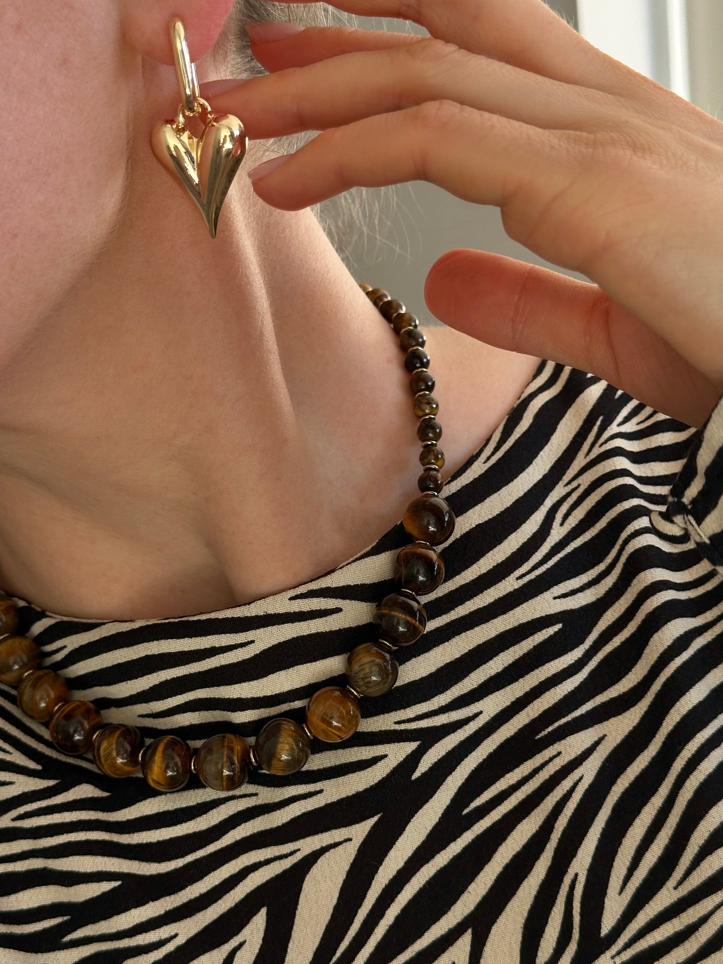 BIG HEART earrings