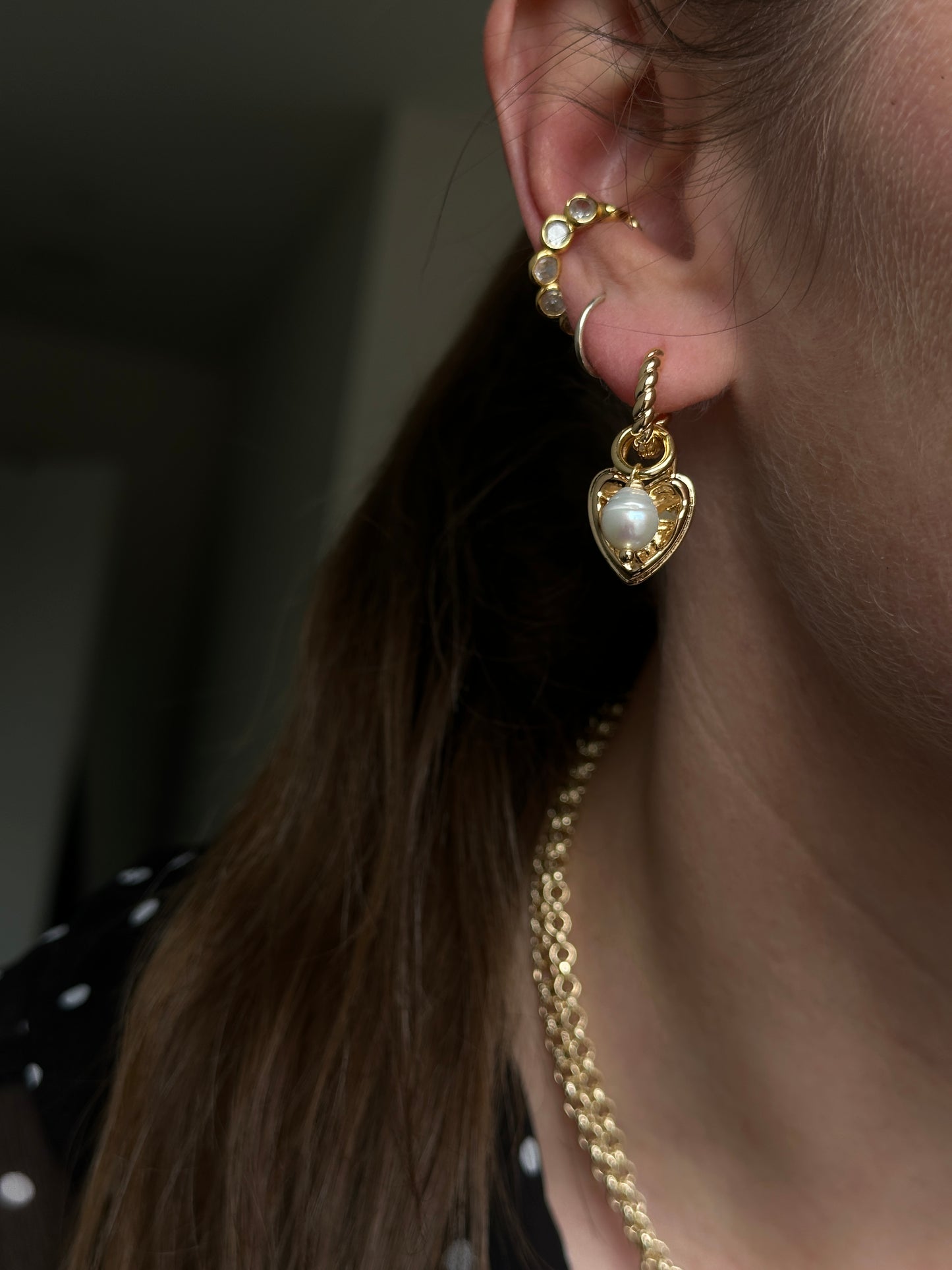 HEART LOCKER earrings