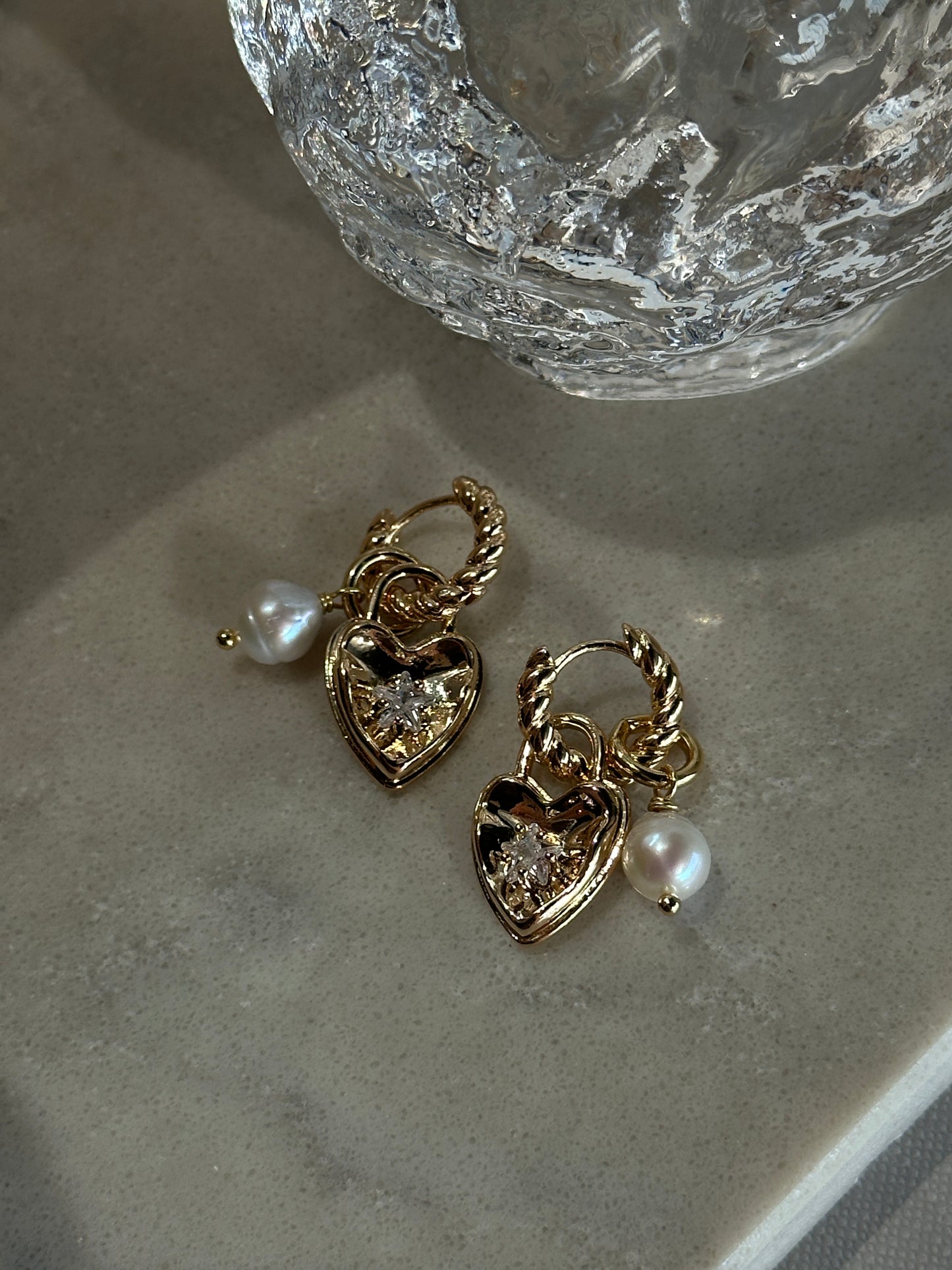 HEART LOCKER earrings
