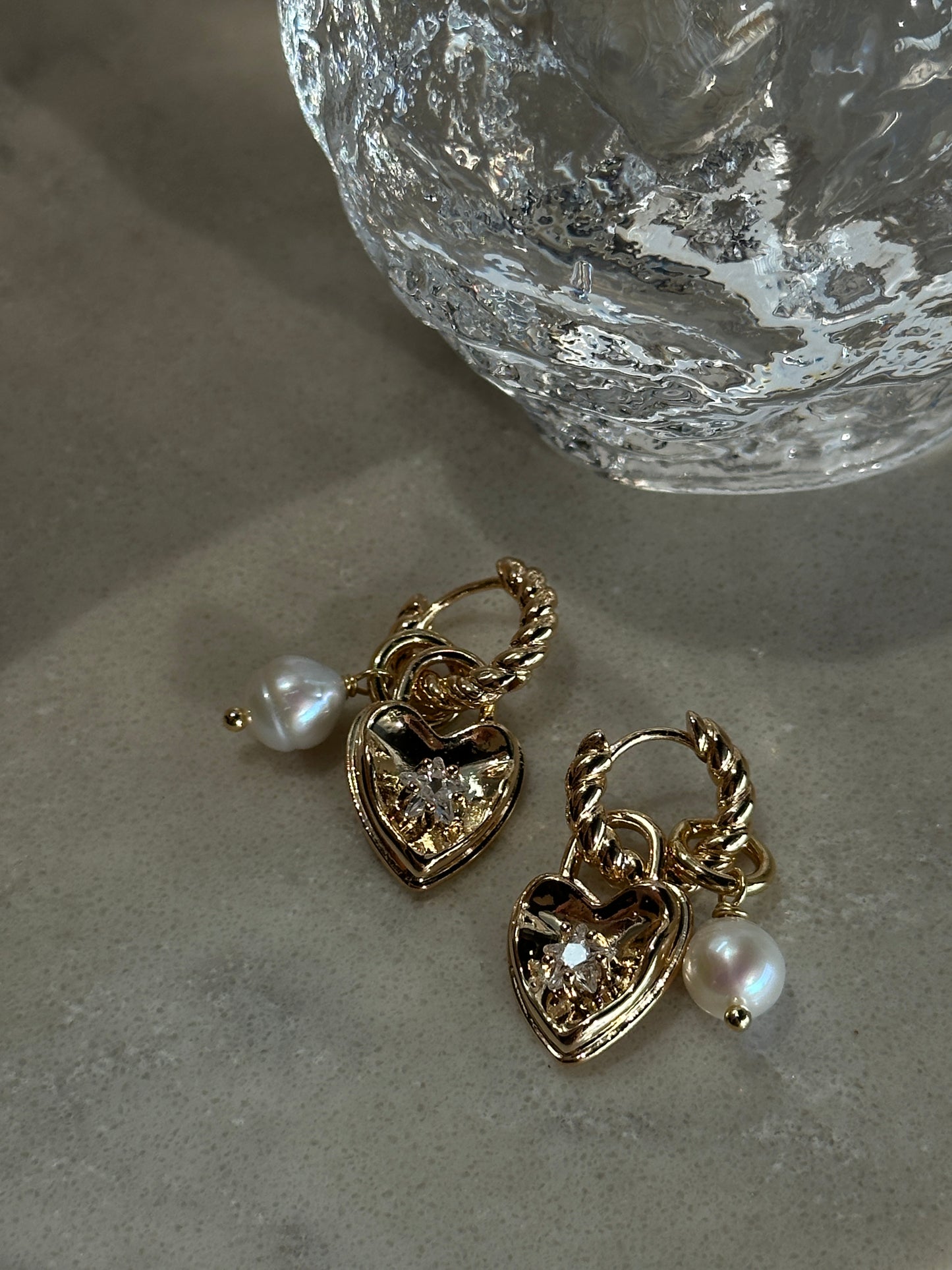 HEART LOCKER earrings
