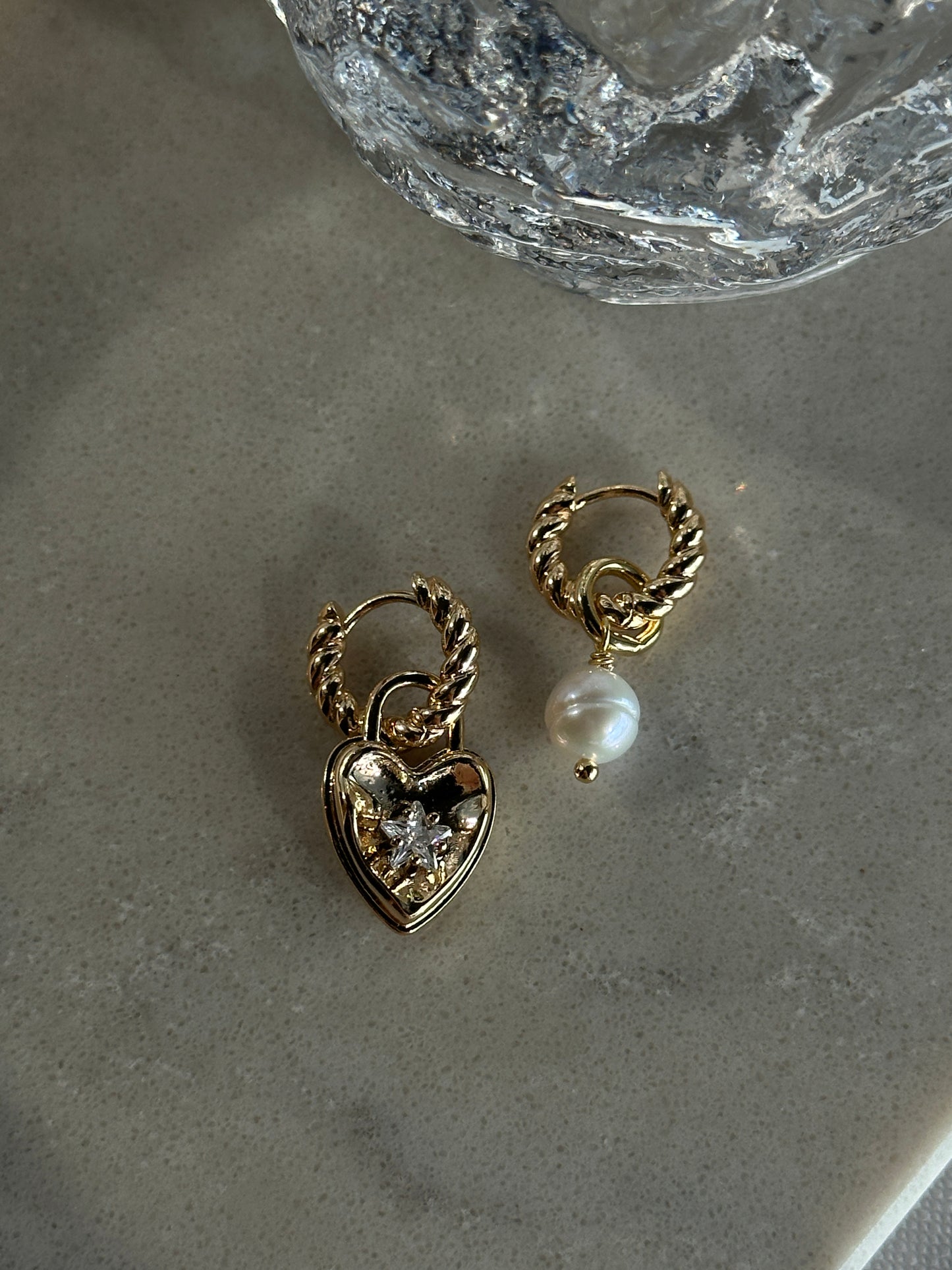 HEART LOCKER earrings