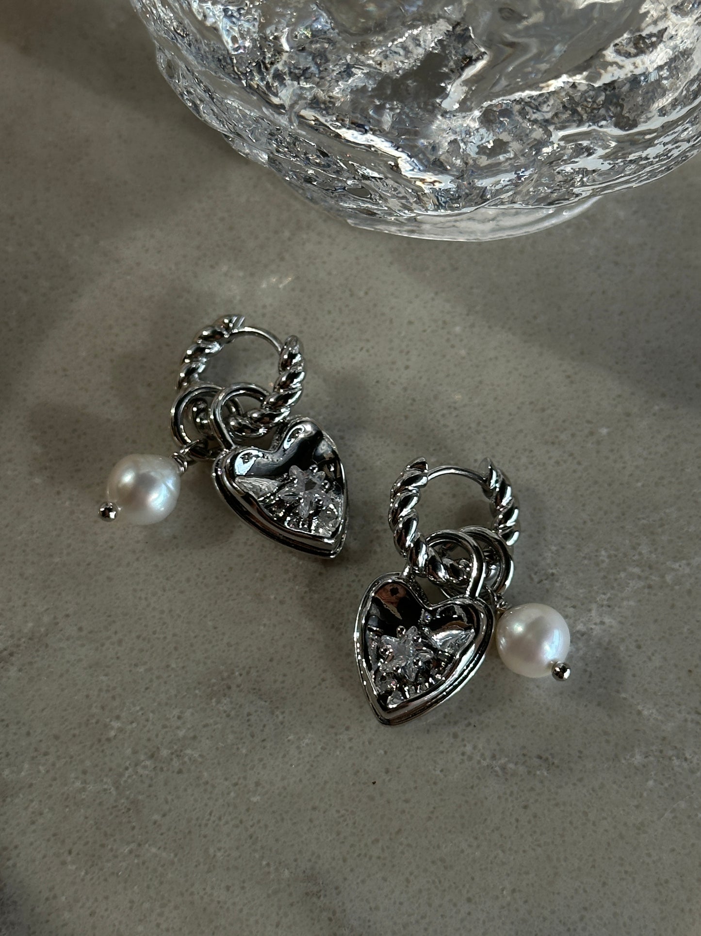 HEART LOCKER earrings