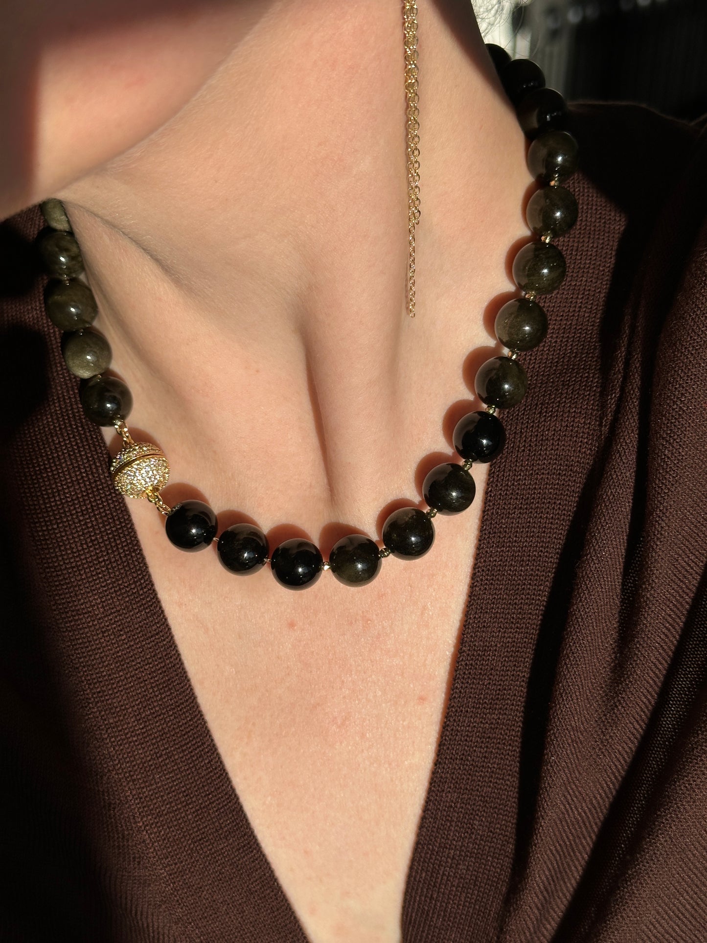 OBSIDIAN necklace