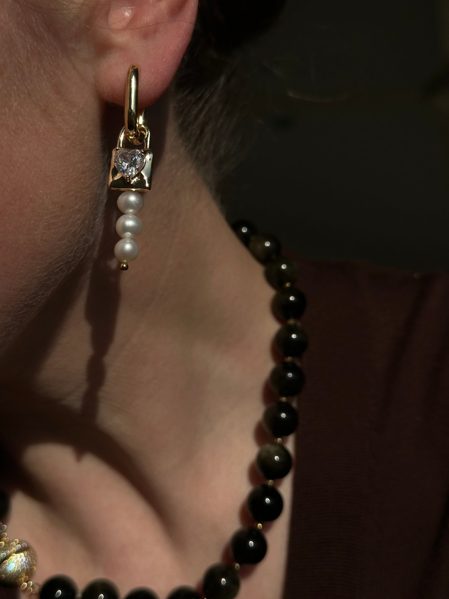 LOVE LOCK earrings