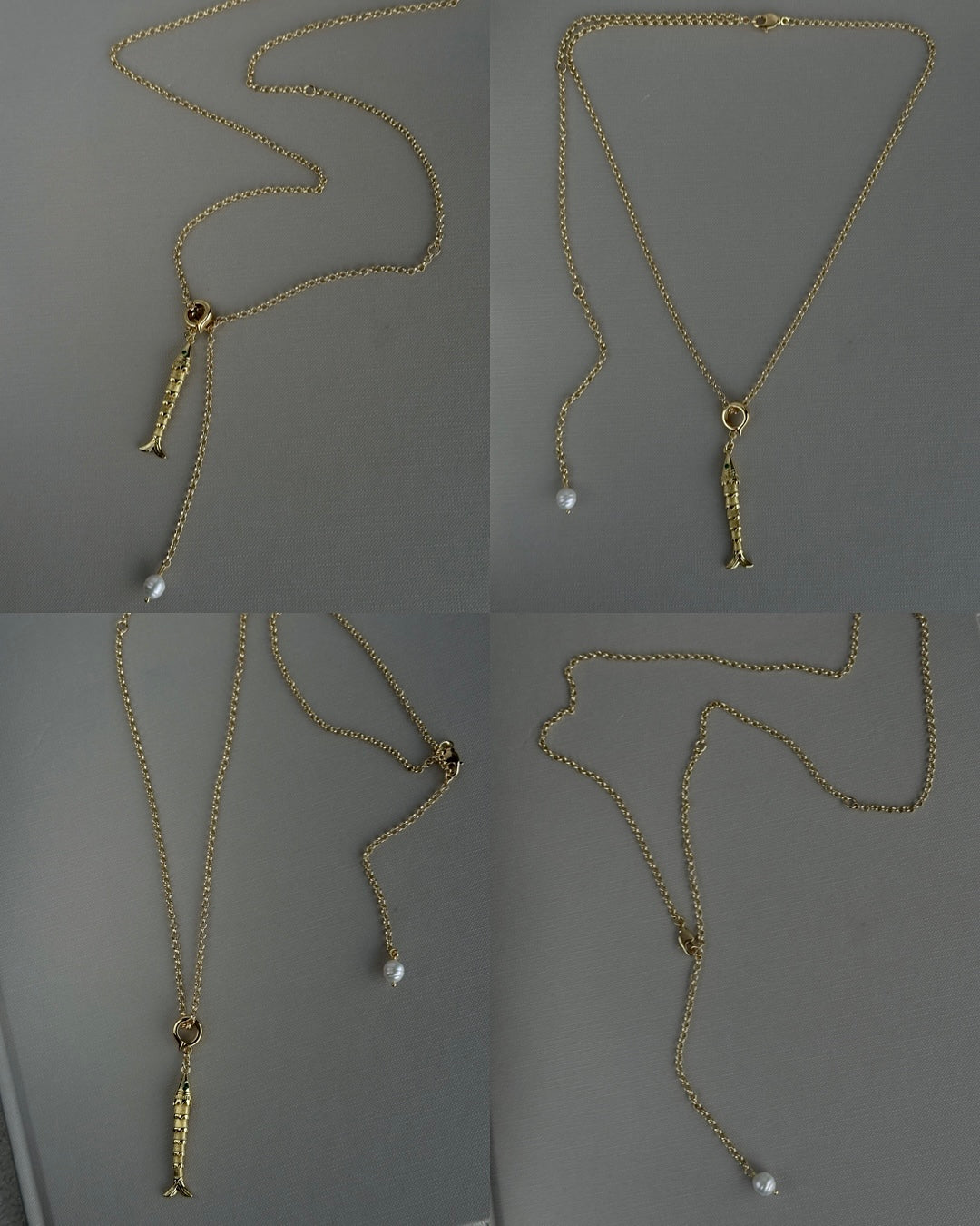 NEEDLE FISH necklace