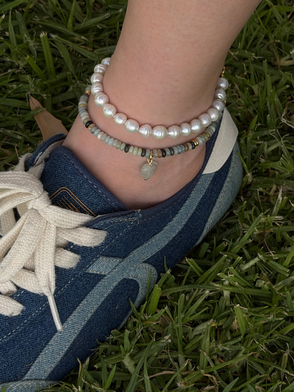 CANDY HEART anklet