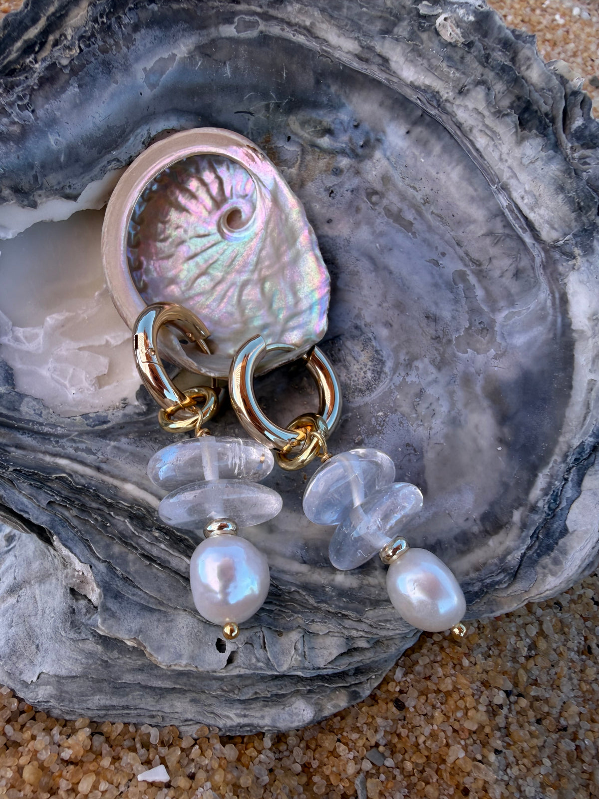 CRYSTAL CLEAR earrings