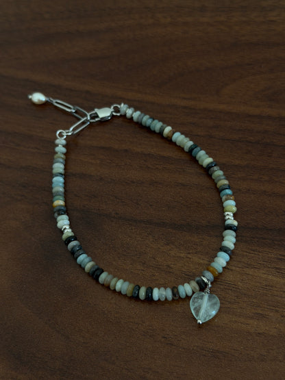 CANDY HEART anklet