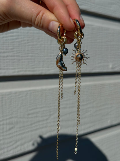 SUN&MOON earrings