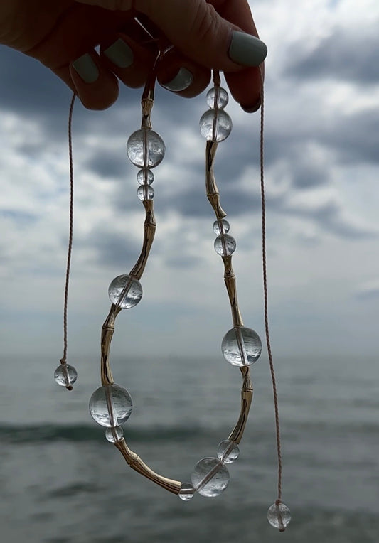 BAMBOO BUBBLE necklace