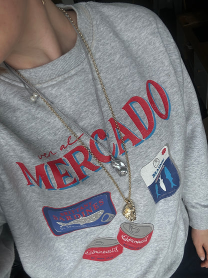 CAGE SILVER necklace