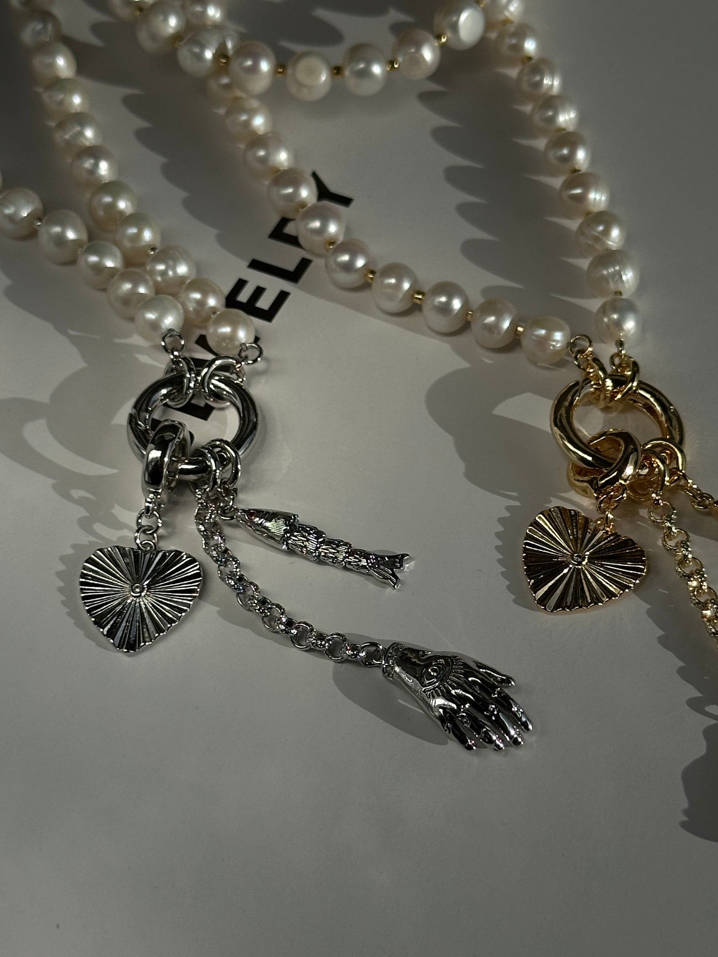 PEARLS&CHARMS necklace