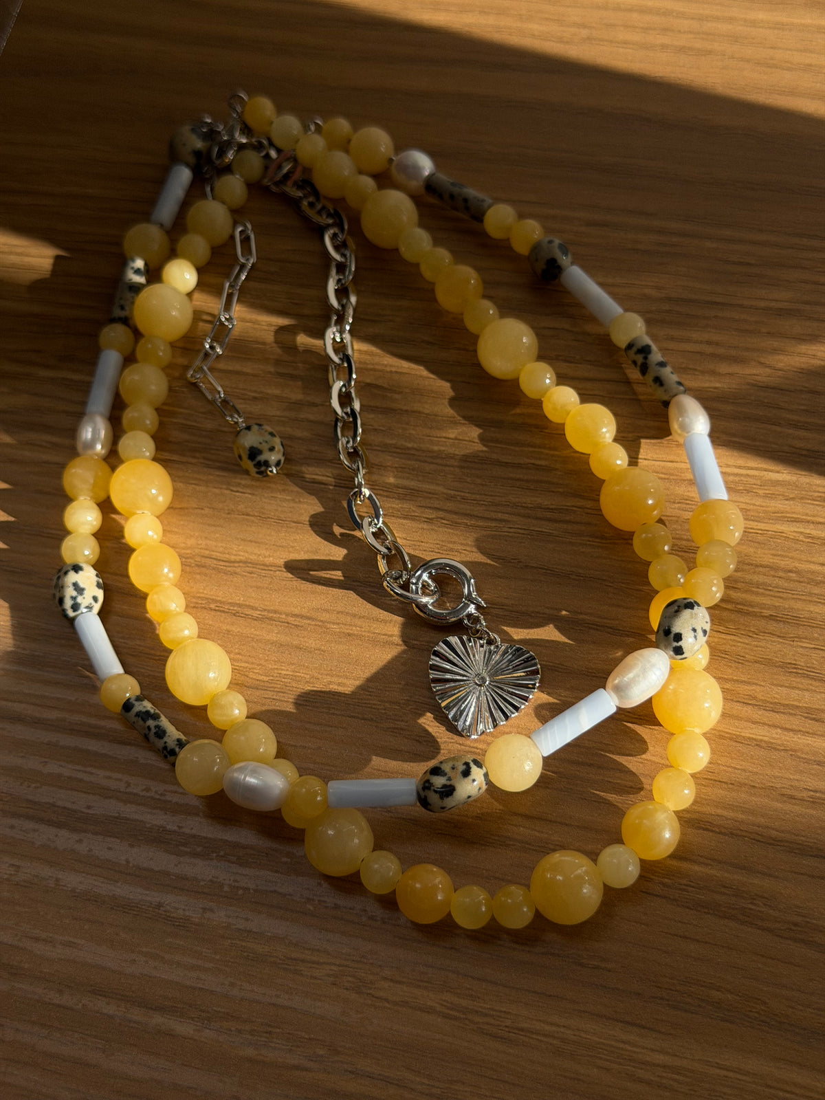 BUTTER YELLOW necklace