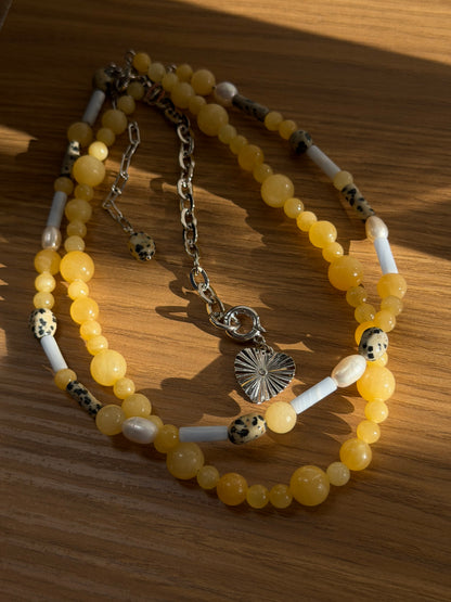 BUTTER YELLOW necklace