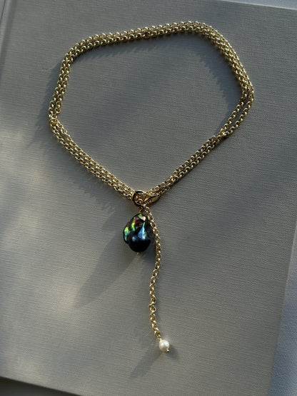 BAROQUE PEACOCK necklace