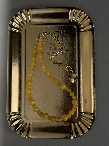 BUTTER YELLOW necklace