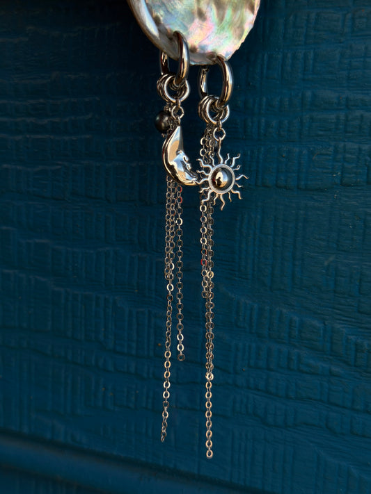 SUN&MOON earrings