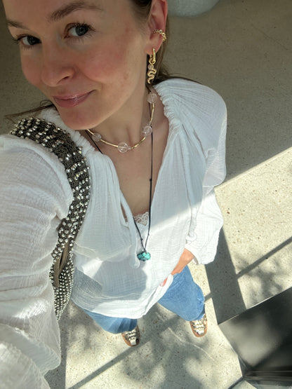 CAGE TURQUOISE necklace