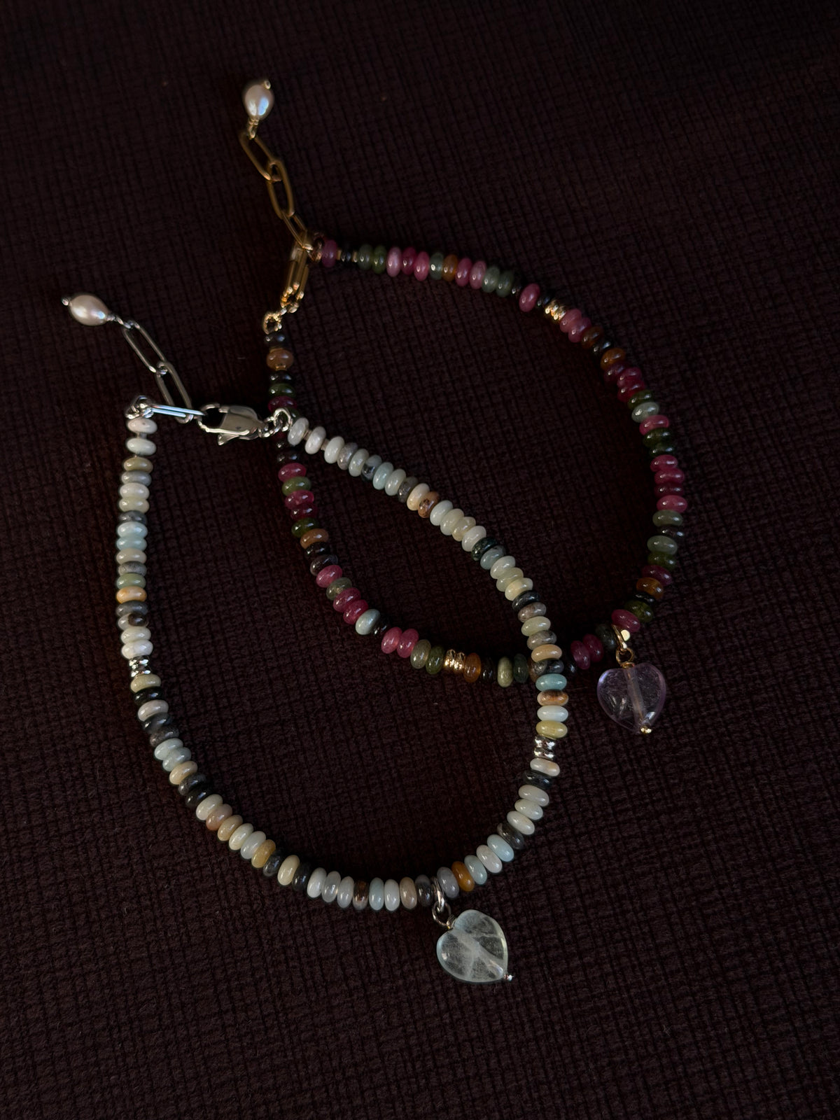 CANDY HEART anklet