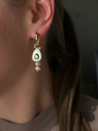 PEARL AVO earrings