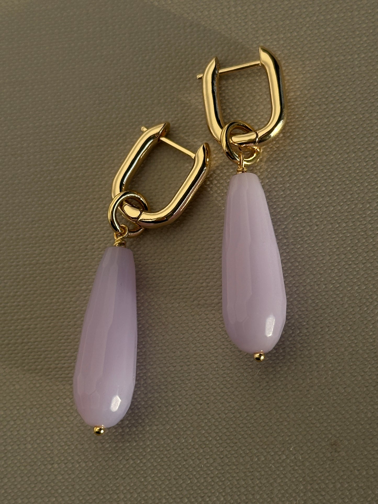 STONE DROP earrings