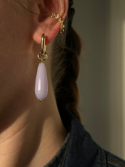 STONE DROP earrings