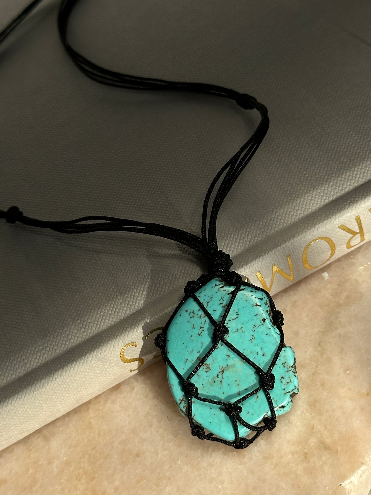 CAGE TURQUOISE necklace