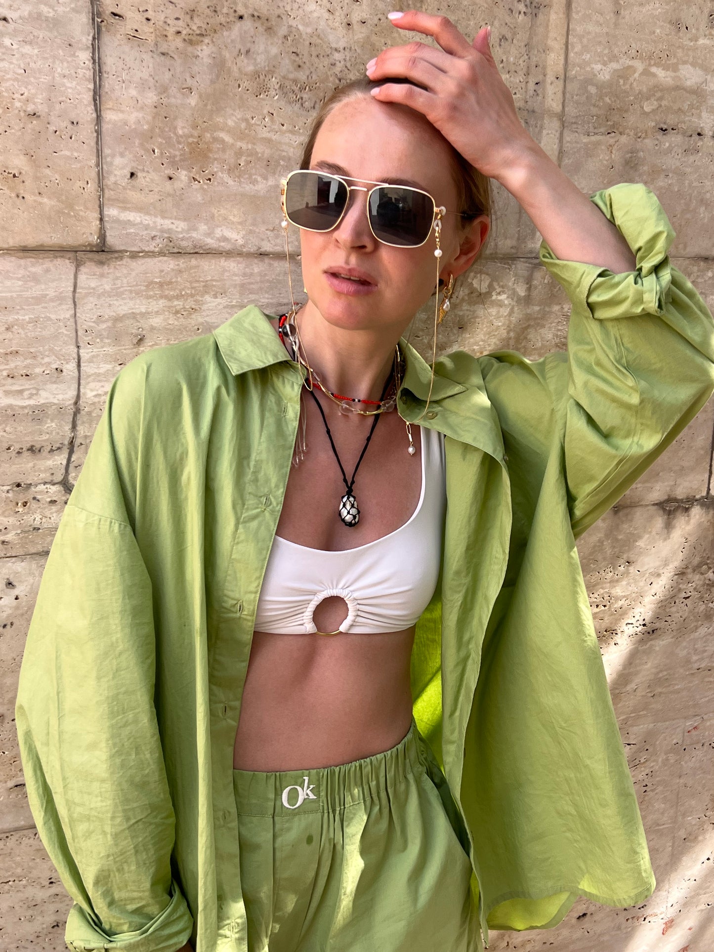 BAMBOO BUBBLE necklace