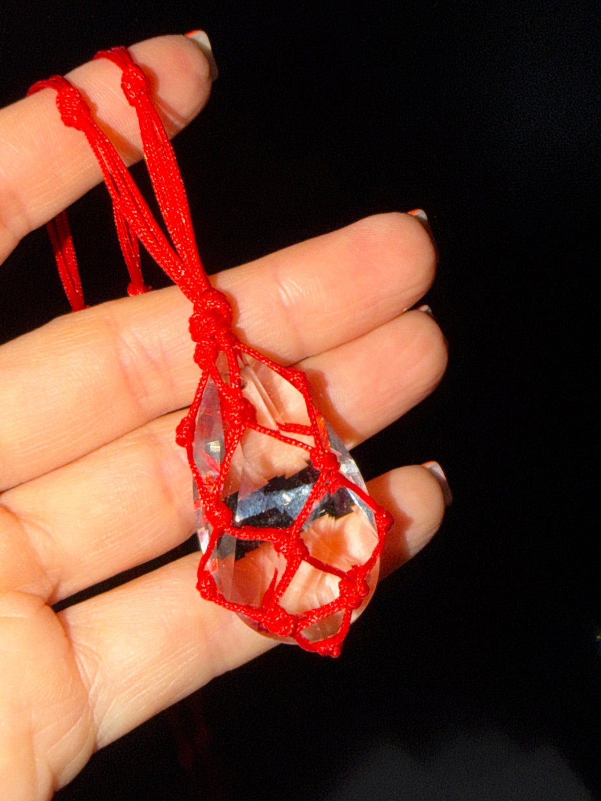 CRYSTAL CAGE necklace