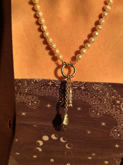 PEARLS&CHARMS necklace