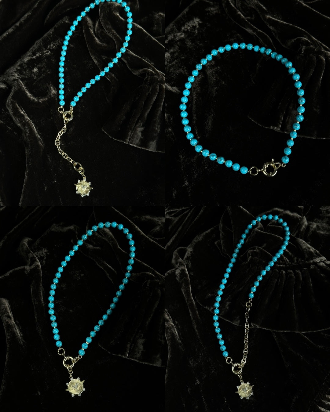 BLUE WING necklace