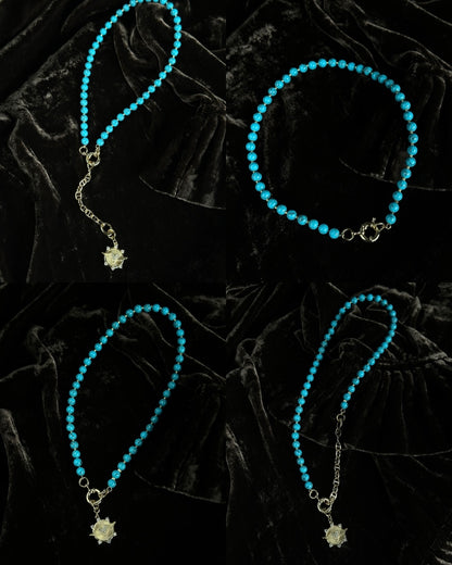 BLUE WING necklace