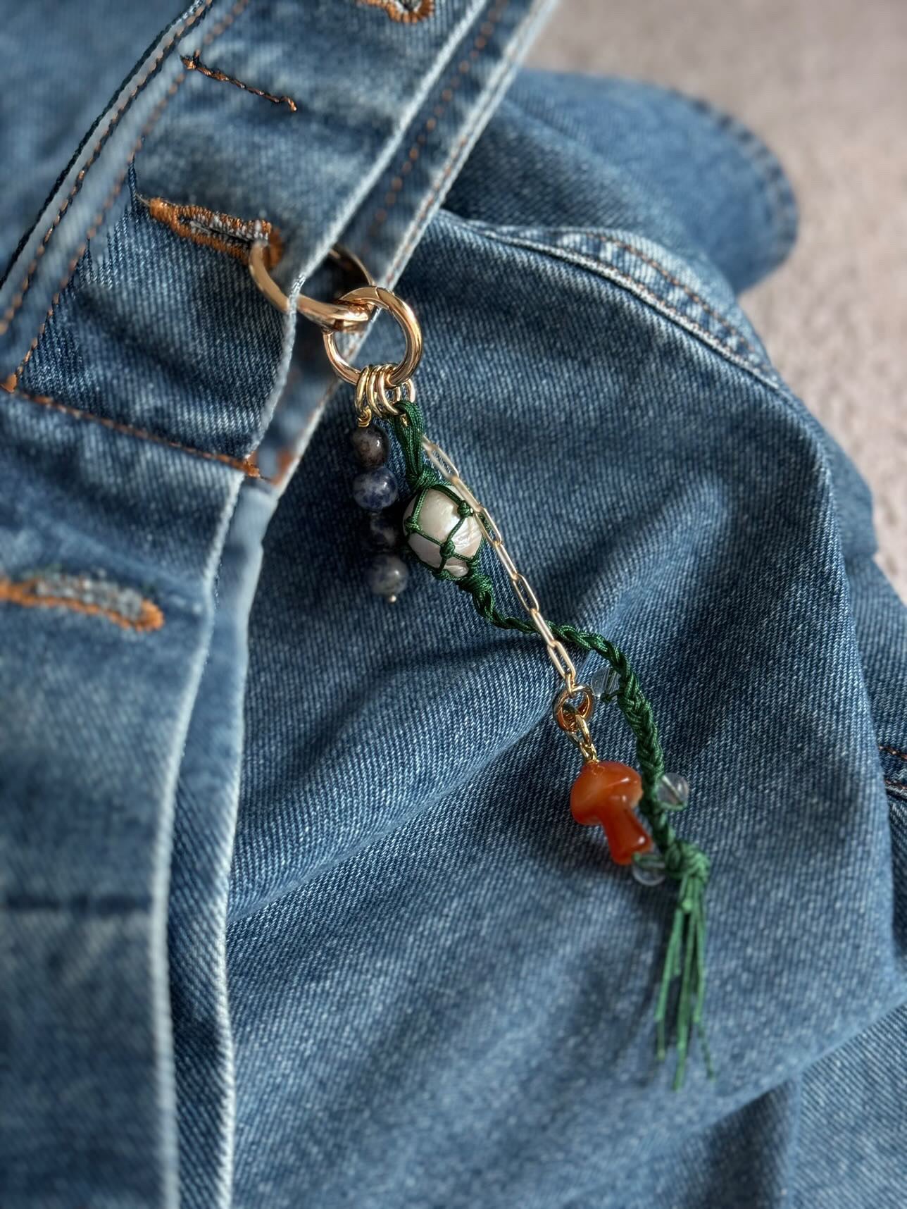 FOREST bag charm