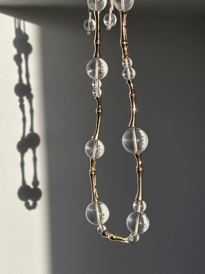 BAMBOO BUBBLE necklace