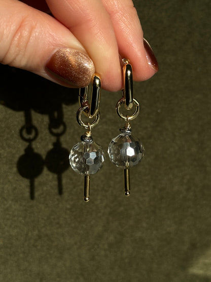 DISCO BALL earrings