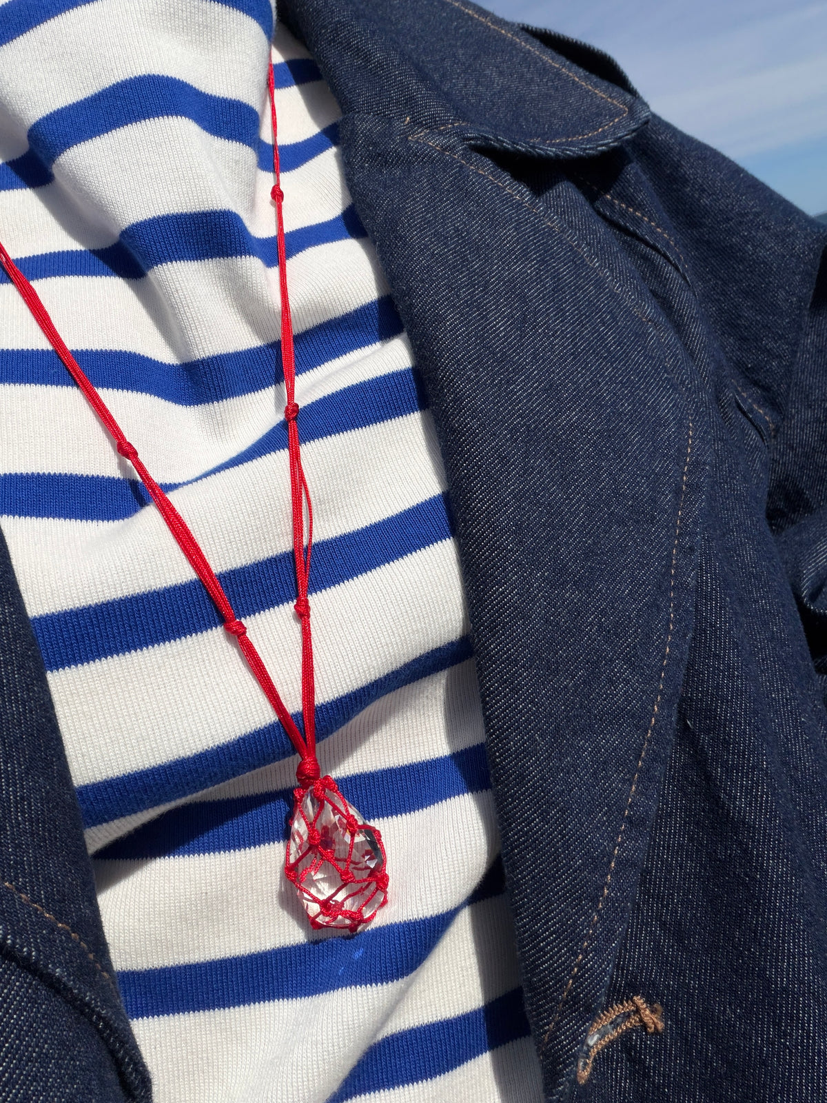 CRYSTAL CAGE necklace